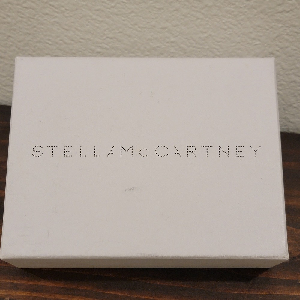Stella McCartney Black Falabella Chain Mini Wallet With Box Made in Italy - Picture 14 of 15